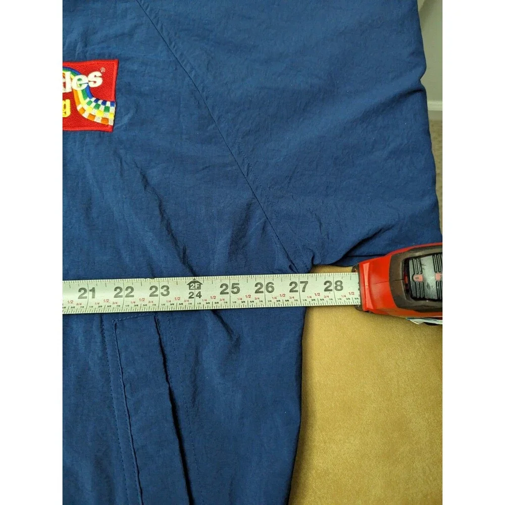 Vintage CYRK 90s Skittles Candy racing Team NASCAR Ernie Irvan Jacket Coat XL